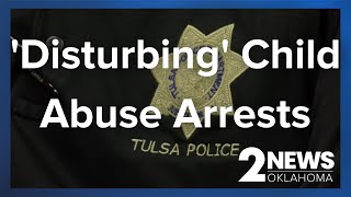 Two arrested in 'disturbing' Tulsa child abuse, homicide investigation