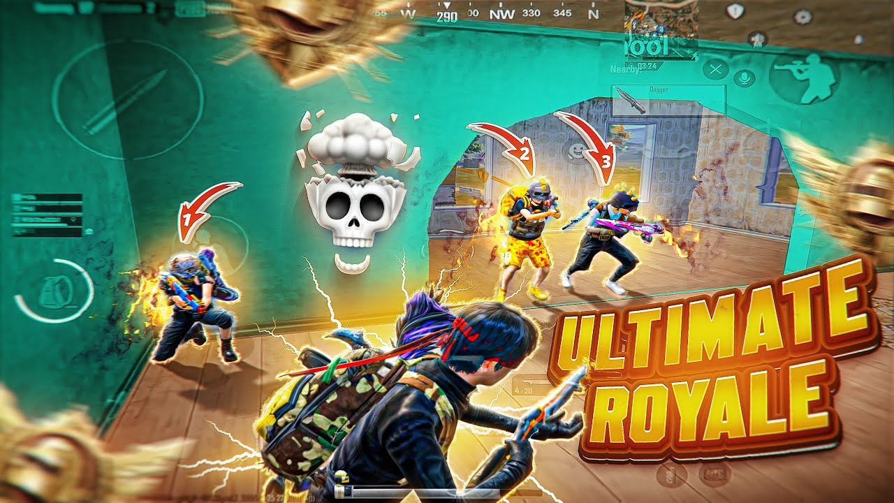 هذا المقطع بيرفع مستواك! تدبيلات ممتعة بالشدقن‼️🤩💀🔥LEVEL UP IN ULTIMATE ROYALE