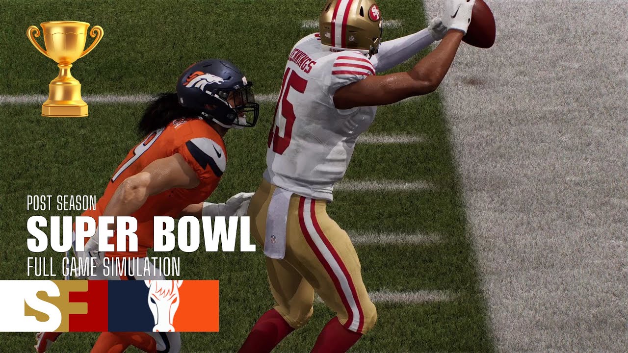 49ers vs. Broncos | 2025 Season Super Bowl | Madden NFL 26 Simulation