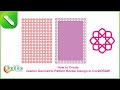 Islamic Geometric Pattern Border Design in CorelDRAW | خوبصورت باڈر ڈیزائن بنانا سیکھیں #designer