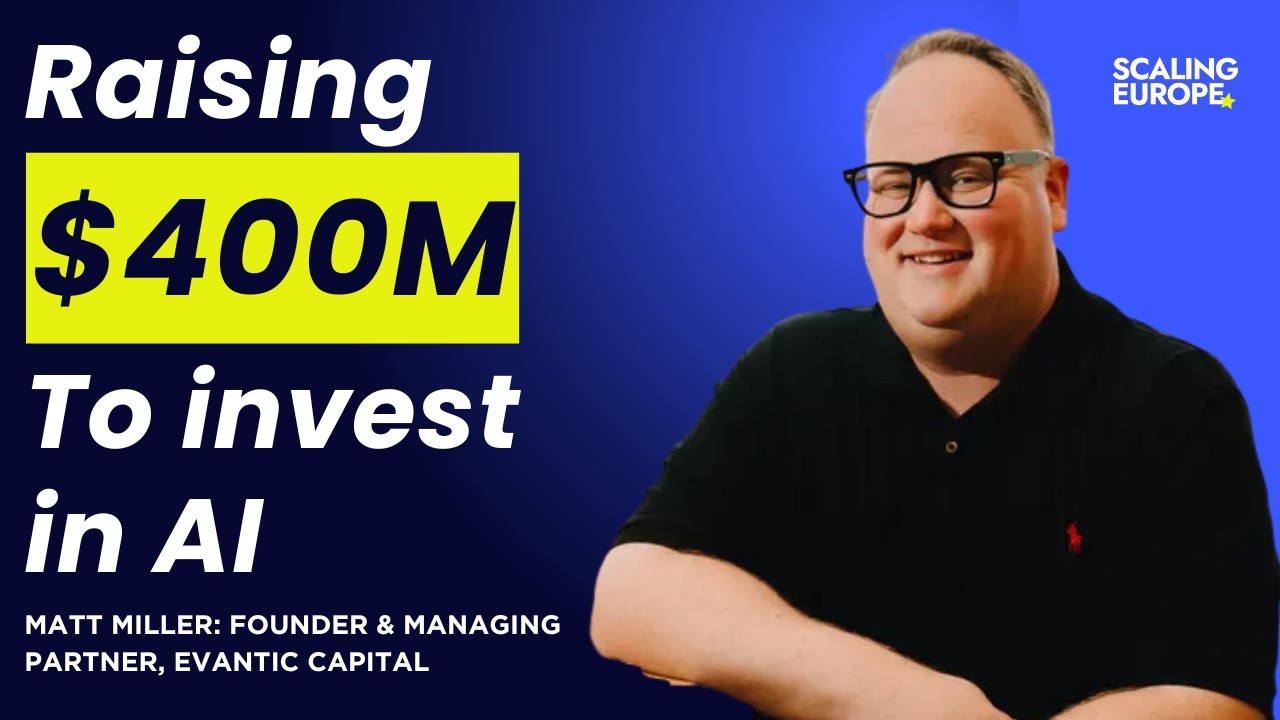 Matt Miller: Founding Partner of Evantic Capital in his FIRST interview since leaving Sequoia!