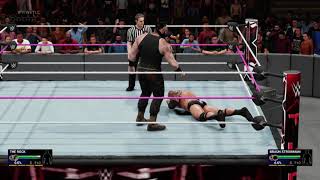 WWE Full Match, Rock vs Braun Strowman. Ultimate Fight