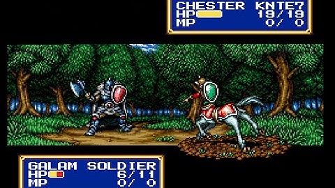 Shining Force 2: Human Controlled Enemies Part 3