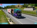 ETS2 live | playing SCANIA R 1.55  | different cities different jobs🚚🚛😊