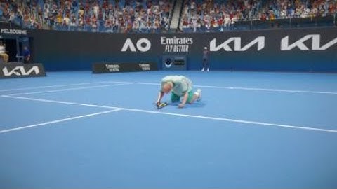 TopSpin 2K25 Agassi vs Berrettini masterclass