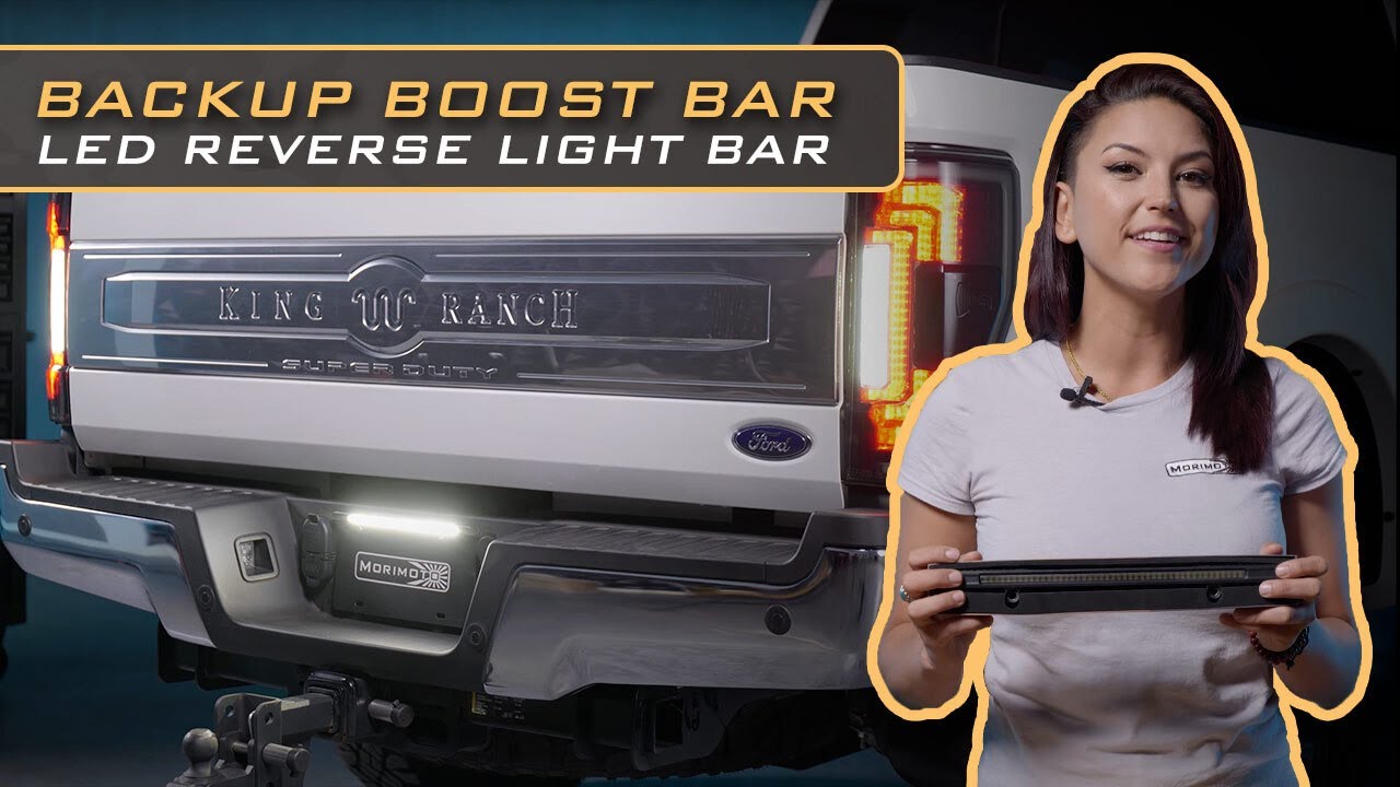 Morimoto XB Backup Light Boost Bar