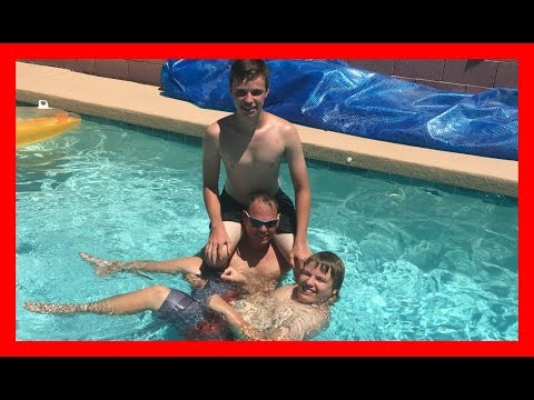 FATHERS DAY POOL FUN