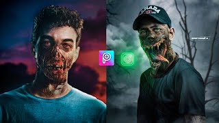 Zombie Face Photo Editing | Picsart Editing New 2020 | Photo Editing New screenshot 3