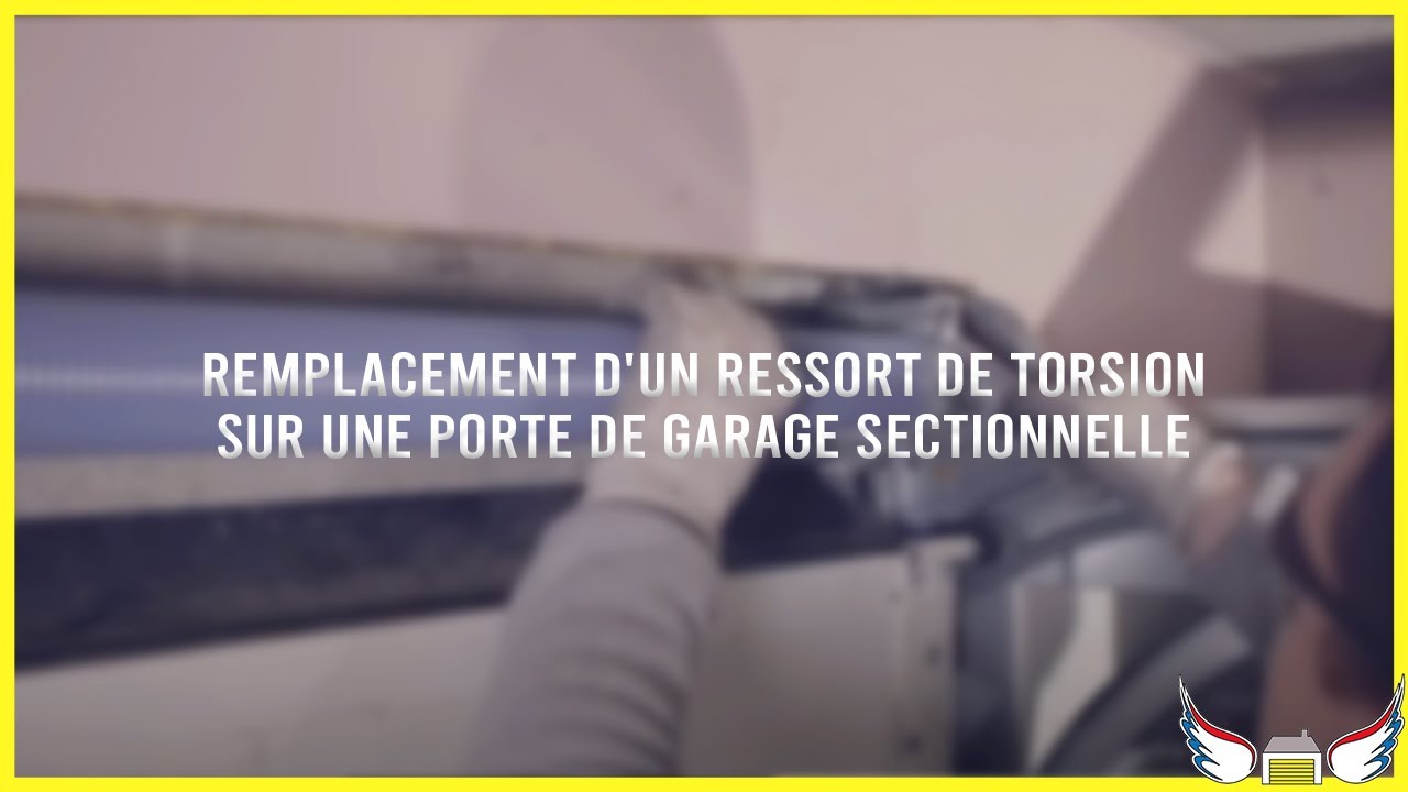 Porte sectionnelle à ressorts de torsion - Flip