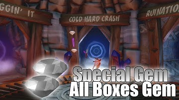 (Level 18) Cold Hard Crash - All Gems (1nd & 2nd Gem) / Crash Bandicoot 2