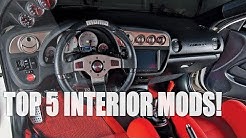 The 5 BEST Interior DIY Car Mods 