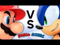 The greatest crossover in gaming mario  sonic