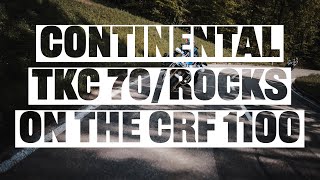 Continental TKC70/ Rocks on CRF1100 Adventure Sports - Review