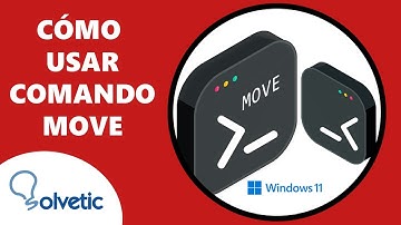 Cómo usar el Comando MOVE ✔️