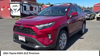 2024 Toyota RAV4 New Ruby Flare Pearl Nutmeg SofTex NEWPORT OREGON PRE_OWNED TOYOTA NEW RAV4 DEALS