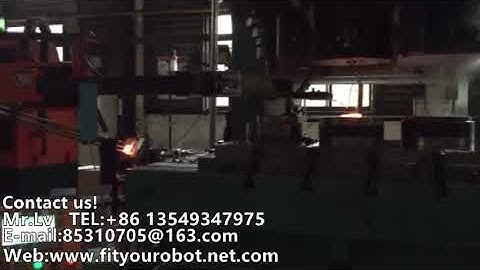 Bearing forging manipulator, single machine multi-station forging manipulator, Fityou robot