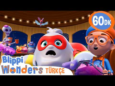 Cadılar Bayramı Partisi 🎃🕷️ | Blippi Türkçe - Çocuklar için Eğitici Videolar