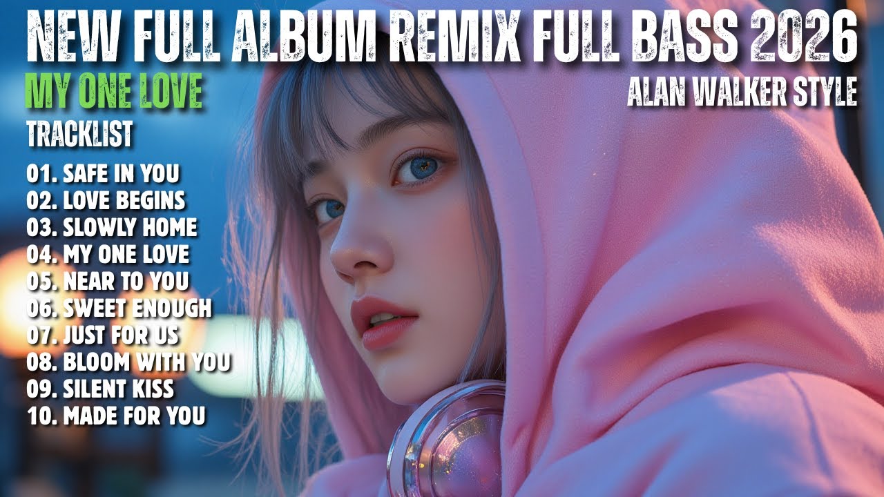 ALAN WALKER STYLE X SAHARA || MY ONE LOVE || NEW FULL ALBUM REMIX FULL BASS 2026