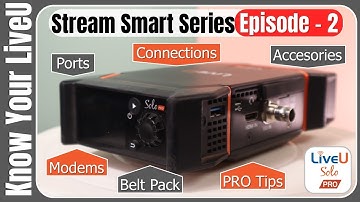 Know Your LiveU Solo PRO | Stream Smart Ep 2 by GadgetsPod