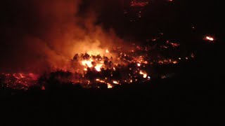 Fire. Vila Real, Portugal. 2022-08-23. 21h55m