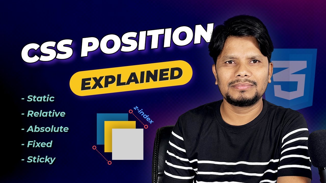CSS Position Explained | Static, Relative, Absolute, Fixed, Sticky ...