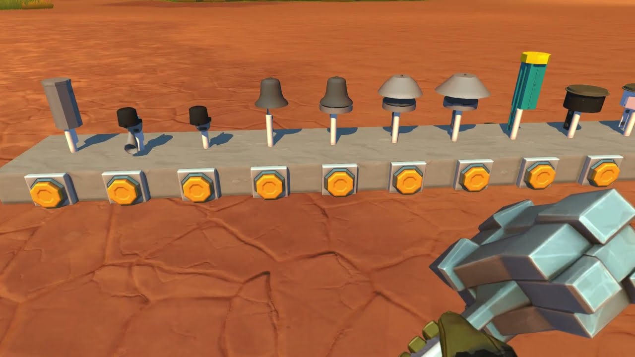 Dzwony przejazdowe w scrap mechanic