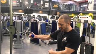 Exercise Demonstration: Single-Arm Cable Crossover