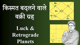 वक्री ग्रह का फलित, Luck through Retrograde Planet, How retrograde affect us, Nitin P.Kashyap