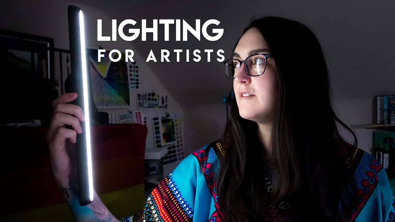 LIGHTING for artists painting // filming // color temp YouTube