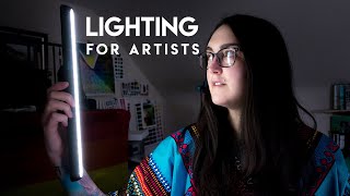 LIGHTING for artists ✶ painting // filming // color temp screenshot 3