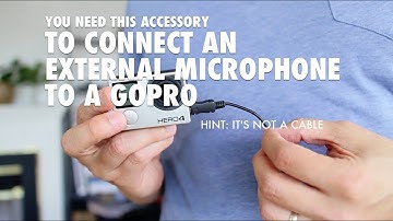 An Essential GoPro Accessory for Connecting External Microphones - Not a Cable!