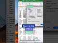How to delete all Blanks in Excel Hack#105