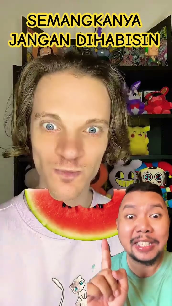 SEMANGKANYA JANGAN DIHABISIN YA OM!!!?? #funny #comedy #memes #shortsfeed #watermelon