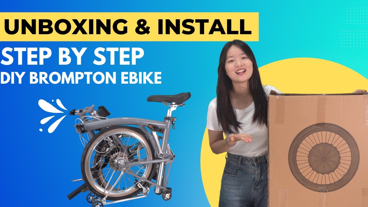 Easy Fit LvBu eBike Conversion Kits for Brompton – Unbox & Install