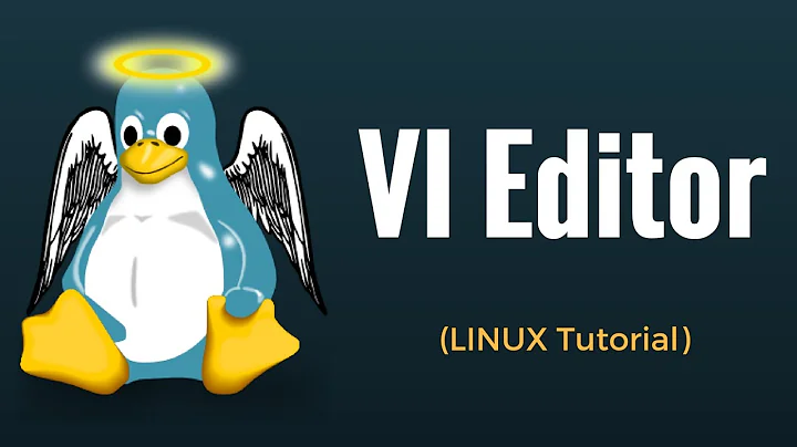 VI Editor - Linux Tutorial #14
