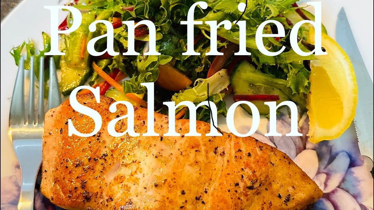 How to fry salmon সালমন ফিলেট ভাজার সহজ ও স্বাস্থ্যকর উপায় ॥ 