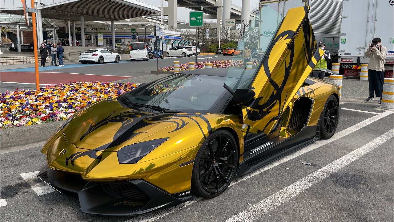 22 3 13 大黒paに集まる スーパーカー アメ車 国産車など Youtube