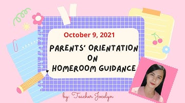 Homeroom Guidance Parents