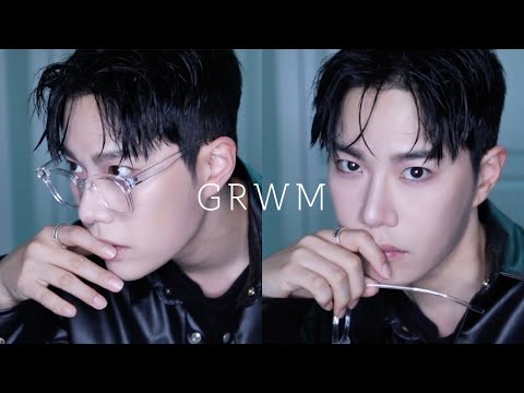 [CC Eng/Jap] 젖은머리+투명뿔테 쓰고👓 “쿨톤메이크업” 같이준비해요 Cool tone “GRWM