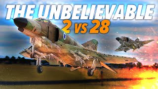 The Crazy Story Of 2 F-4 Phantoms Against 28 Enemy MiGS | DCS World