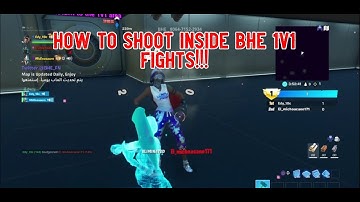HOW TO SHOOT INSIDE OF BHE 1V1 BUILD FIGHTS!!!