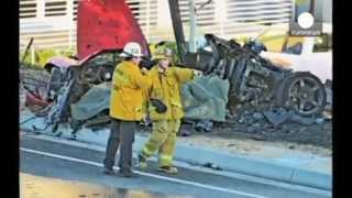 Paul Walker Car Crash Caught On security camera