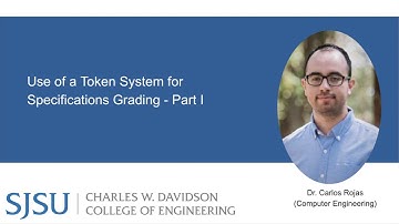 Use of a Token System for Specifications Grading - Part I