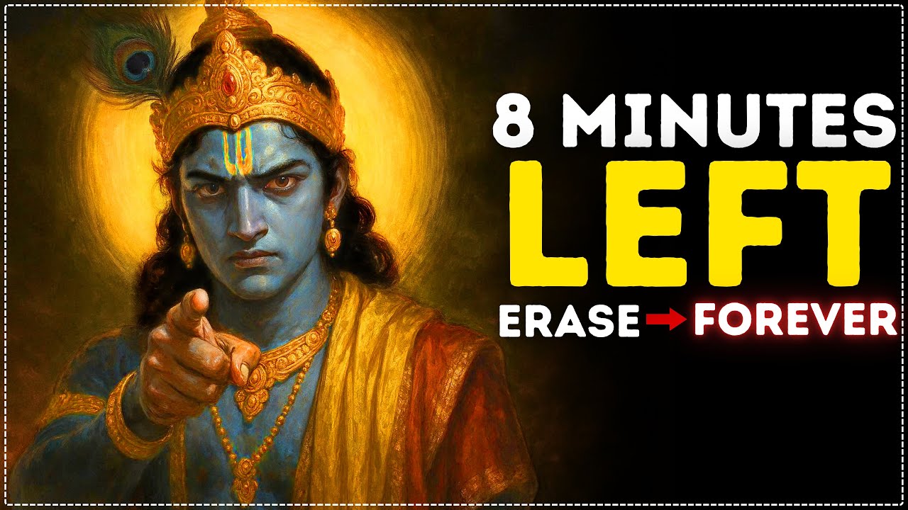 Emergency: 8 Minutes Left Before Krishna Erases This Message Forever | Krishna Message Today