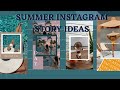 SUMMER INSTAGRAM STORY IDEAS| Using ig app only
