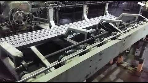 Automated center-less grinding machine. ( range  7 mm to 40 mm )