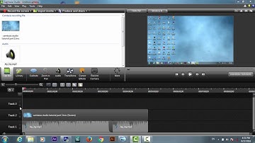 Camtasia Studio 8 Tutorial In Hindi / Urdu Part 03 seperate audio from Video