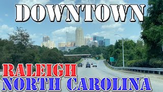 Raleigh  North Carolina  4K Downtown Drive