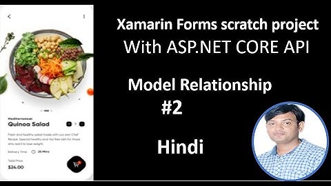 Scratch Project Xamarin forms With ASP.NET CORE API | PART-2