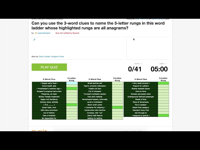 How to Assign Custom Cell Colors When Creating a Quiz on Sporcle